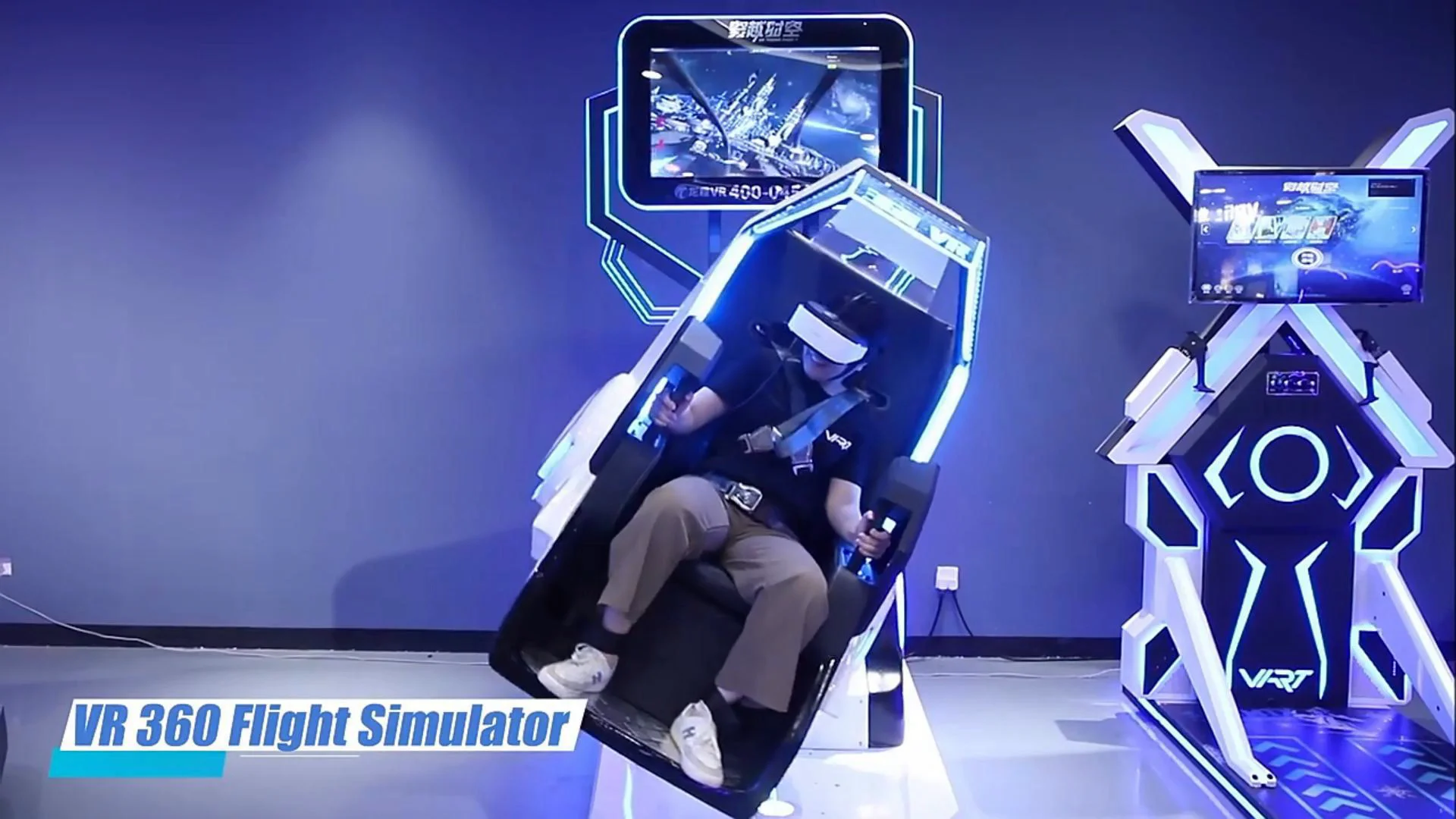 9d Virtual Reality Arcade 360 Simulator Vr Game Machine For Amusement