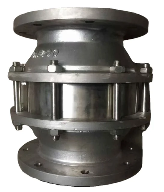 Industrial Safety Valve Stainless Steel Pipeline Flame Arrestor Fire Preventing Device for Pipelines