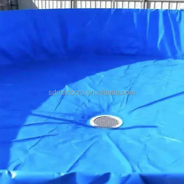 SDM 40000 Liter Round Tarpaulin Canvas Farming Fish tank Aquaculture