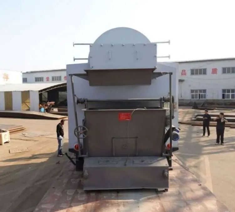 Automatic Feed Biomass Pellet Steam Generator Wood Fired CE Biomass Steam Generator Four Pass Horizontal Boiler