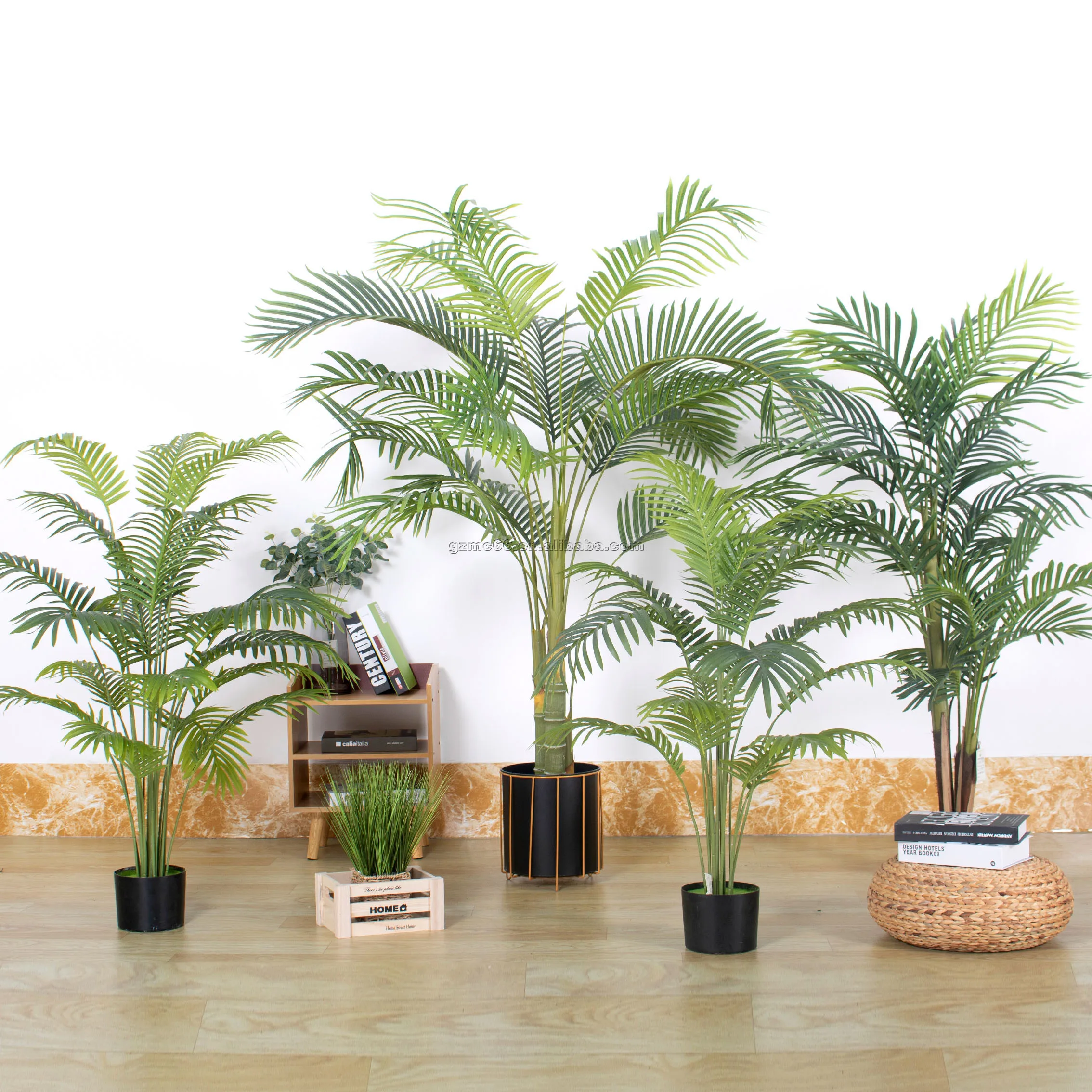 outdoor decorative palm bonsai tree artificial palm tree plant