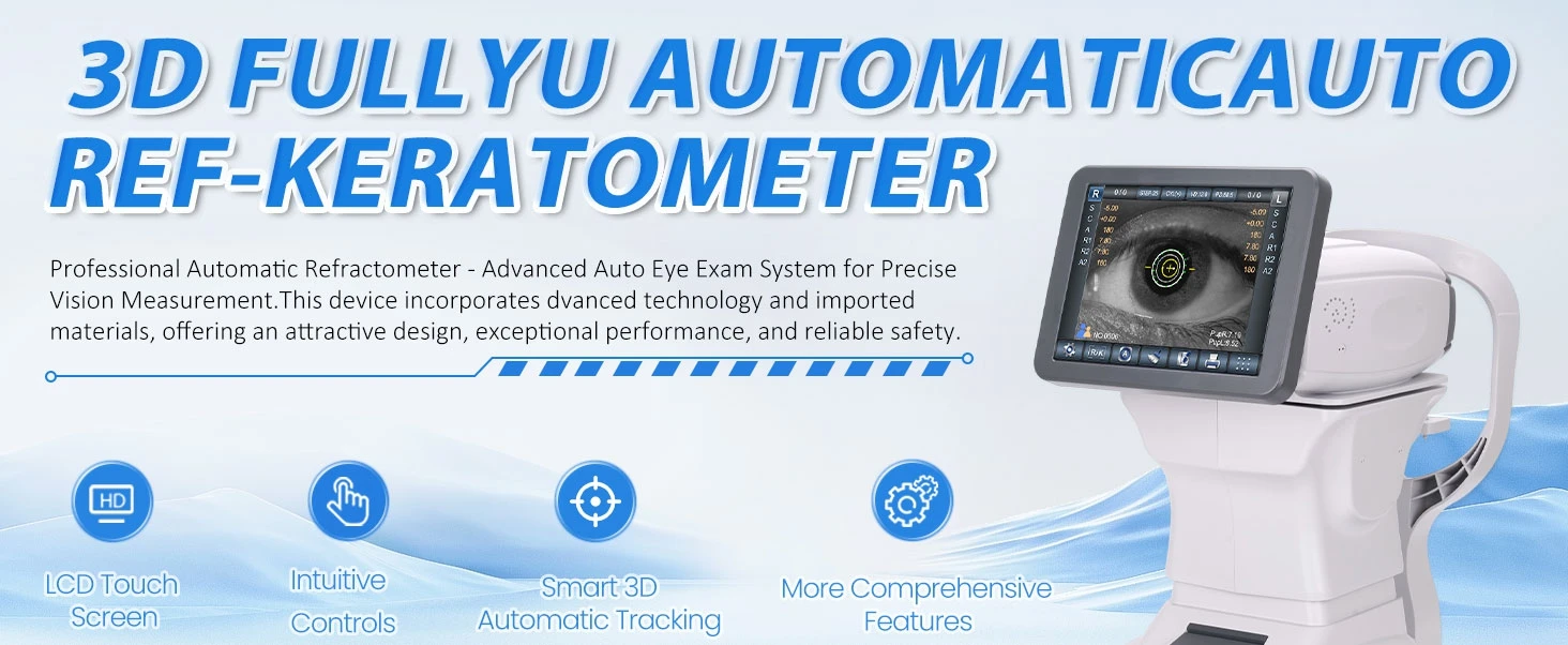 Rightway Optical Comprehensive Optometry Auto Ref-keratometer Ark-1 Keratometer High Precision 3D Tracking Optical Equipment Autoref