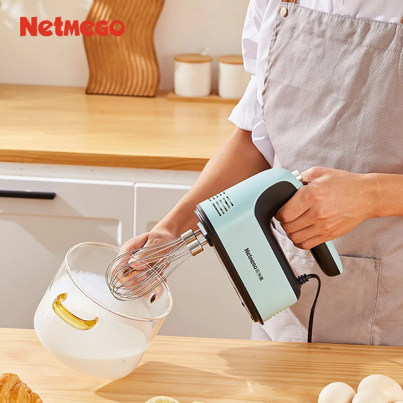 Hand Blender Hand Mixing Bread Dough Electric Hand Mixer 7-Speed