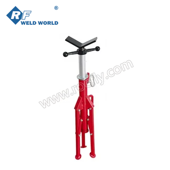 Hot Sale Heavy Duty Pipe Support Stands Foldable with V Head Pipe Stands