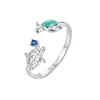 Anillo de tortuga marina oceánica