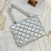 Rhombus lattice silver-13-14inch
