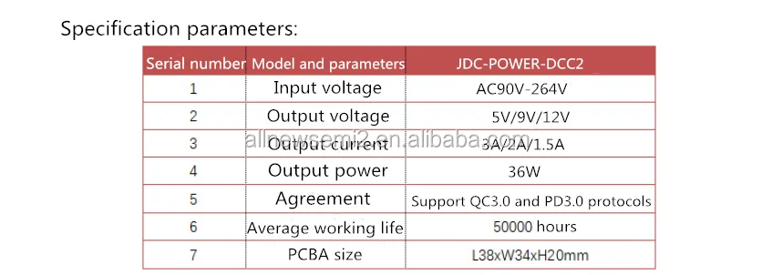 Hot Special price supply of AC-DC flash charging USB charging head scheme a + C port 18W high power PD fast charging module