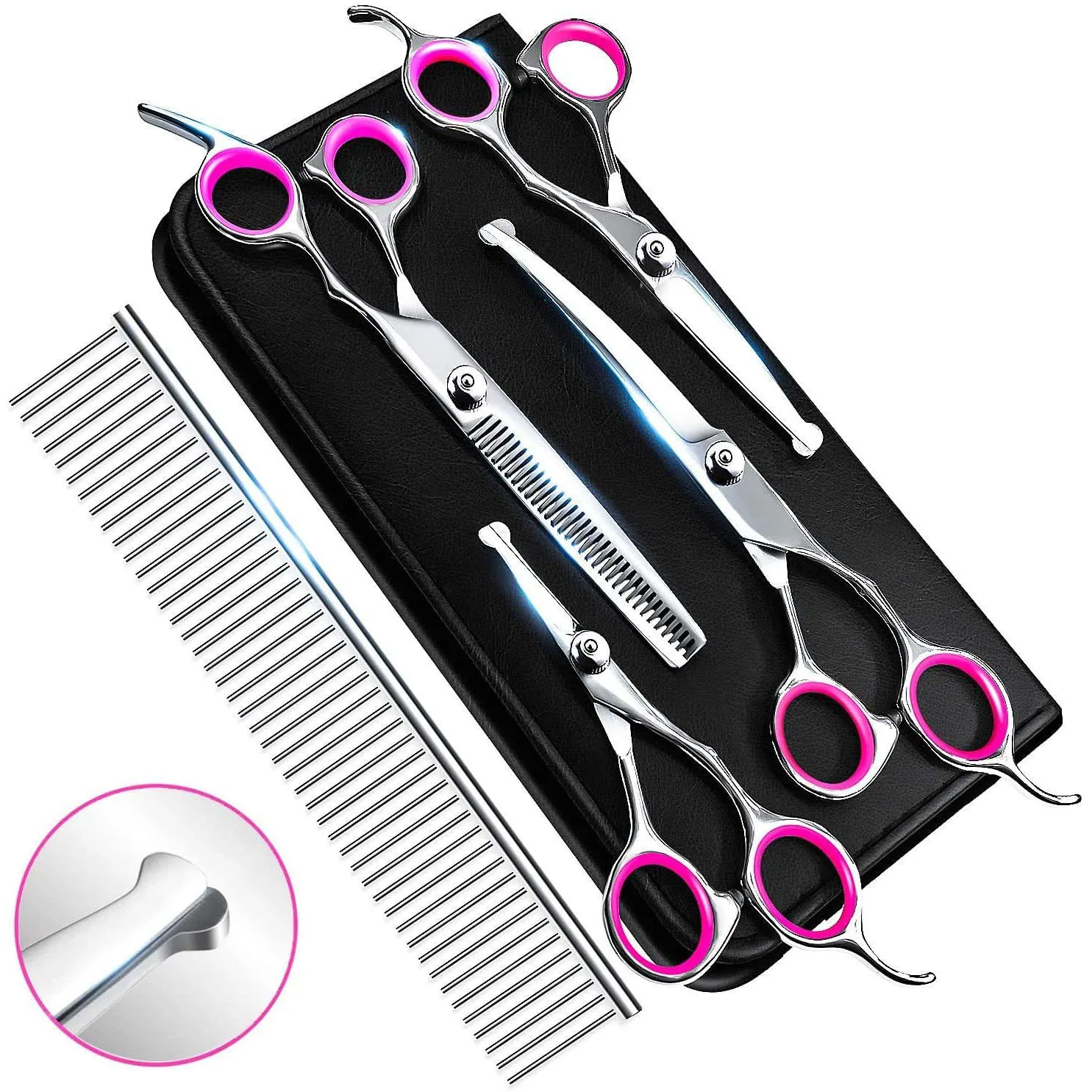 dog grooming scissors kit
