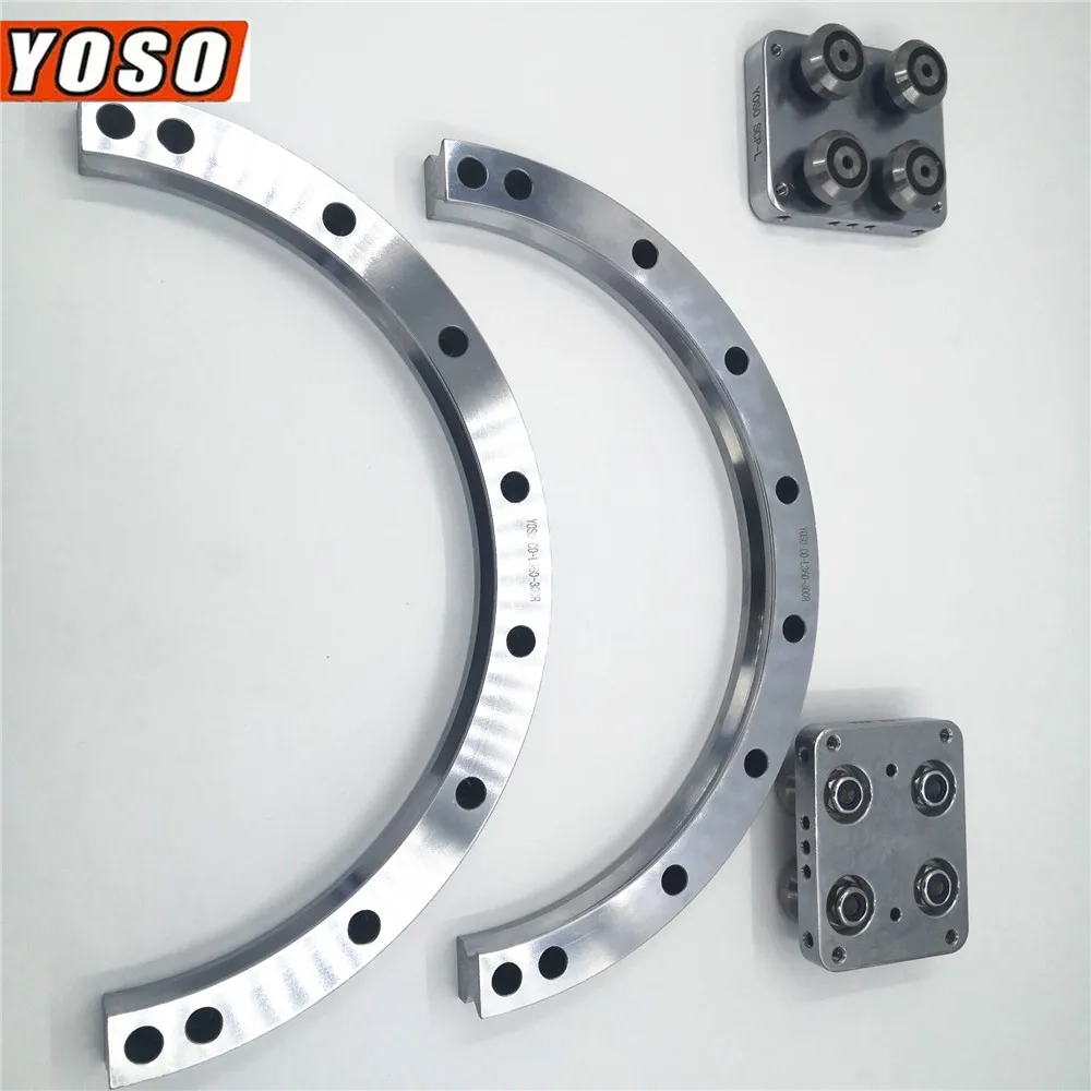 Circular Guide HCR12A1UU+60+100R Curved Linear Guide Rail with Arc Guides