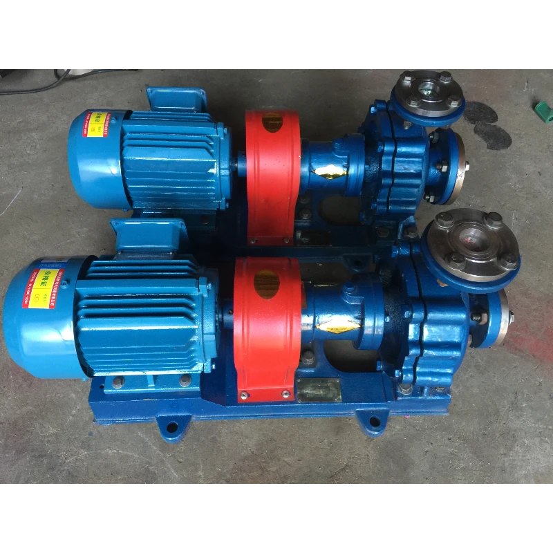 product-1-1 RY100-65-200B High-Temperature Centrifugal Oil Pump Air-Cooled Circulating Water Pump for Heat Transfer Applications