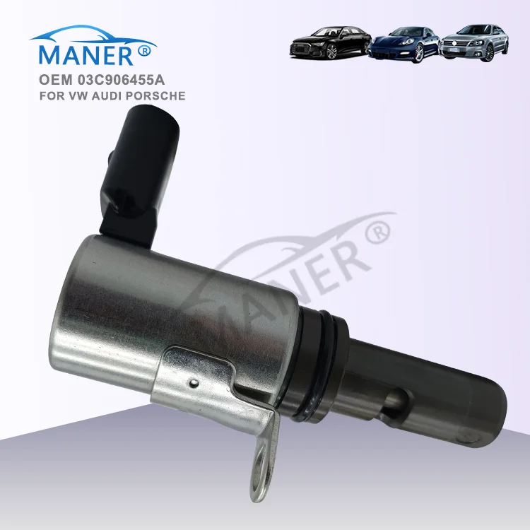 MANER 03C906455A Engine Parts Variable Timing Solenoid Control Valve for VW Polo Tiguan