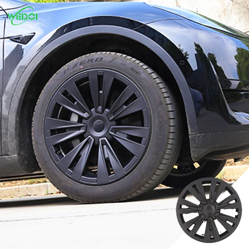 For Model Y Hubcap Wheels Tires Accessories 4pcs Wheel Covers 19 Inch