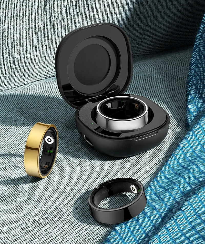 R09 Smart Ring Trendy Health Tracker with Remote Control