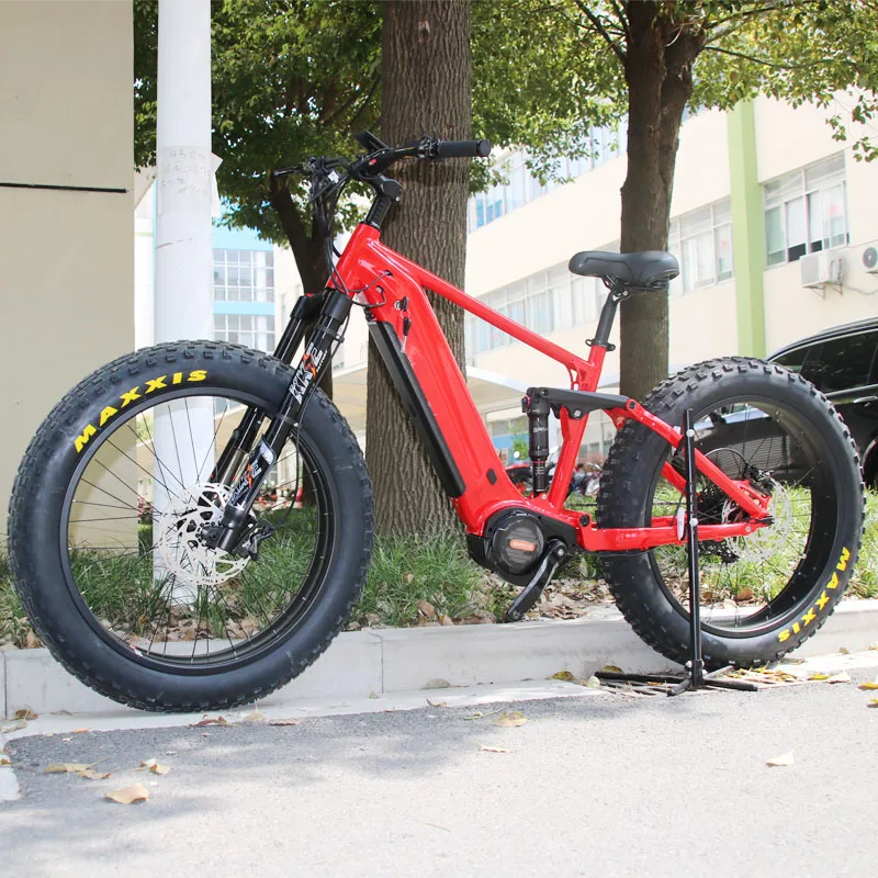Powerful Electric Fat Bike - 1000W E Bike with 52V Battery