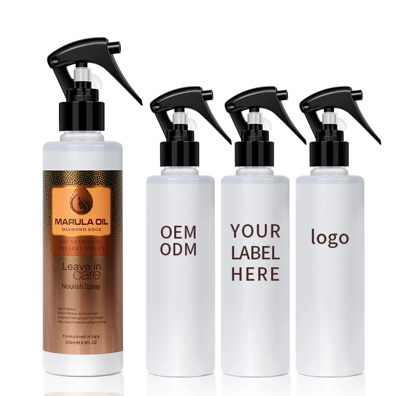 Marula Oil Hot Selling Reconstructs Rebuilds Hair Spray Leave in Hair Treatment