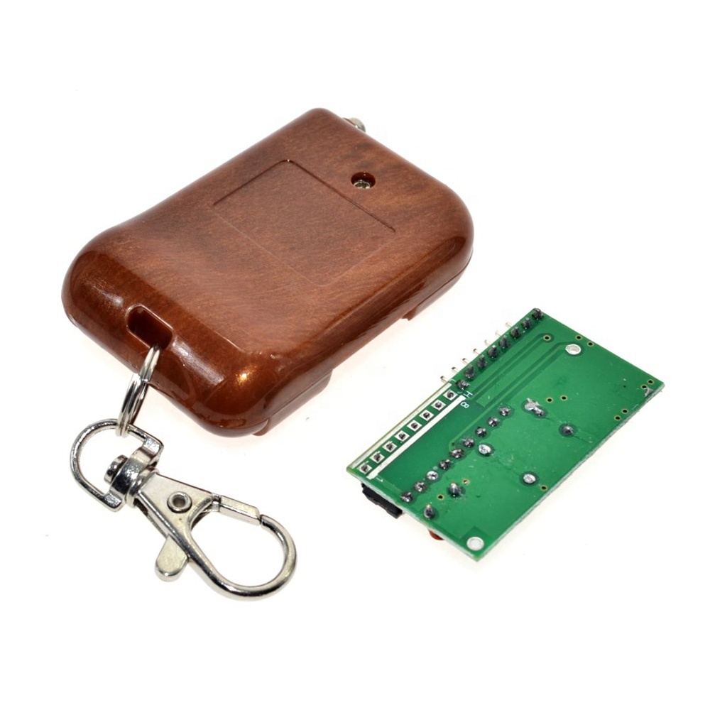 Kit Control Remoto Inalámbrico 4 Canales 433/315 MHz - IC2262/2272 Con 4 Teclas
