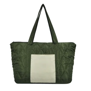 New Fashionable Memory Foam Portable Shopping Tote Bag Large Capacity Reusable Grocery Bag for Women