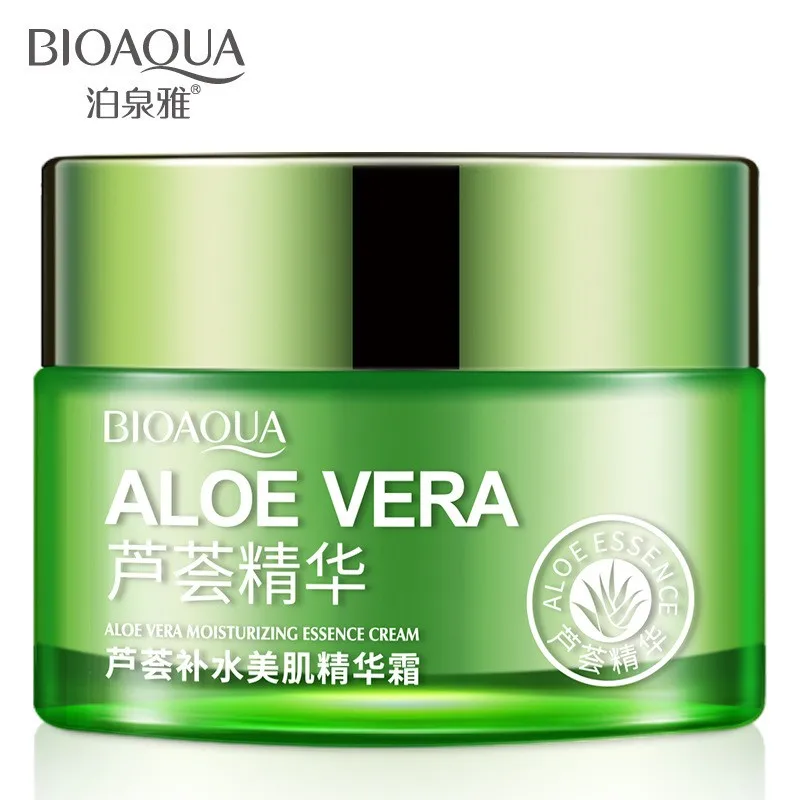 aloe vera gel statt gesichtscreme Aloe Vera 24h Anti Aging Creme 50ml