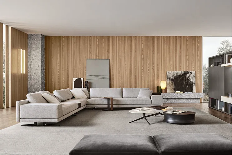Luxury Fabric Sofa - Modern Italian Designer Sofa Set