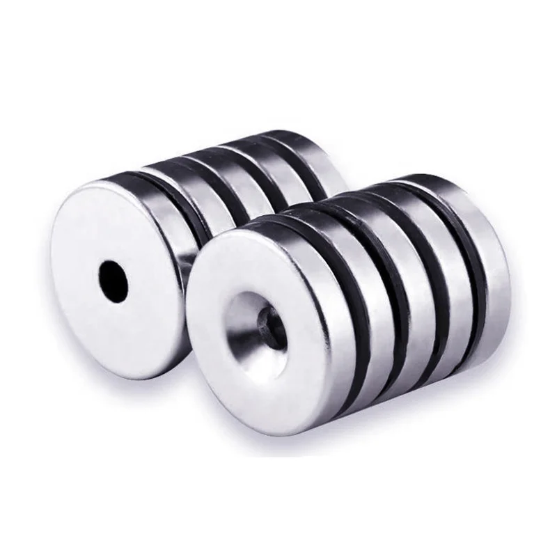 Round Disc Countersunk Screw Magnet