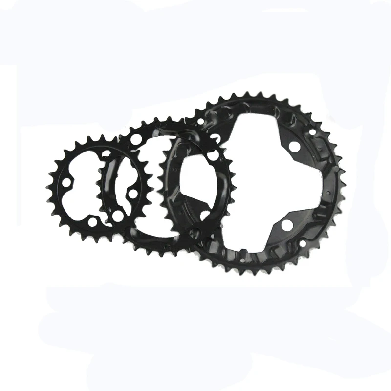 Bicycle Crankset 3x10S Triple Speed 104/64mm BCD 24/32/42T MTB Chainring with BB 