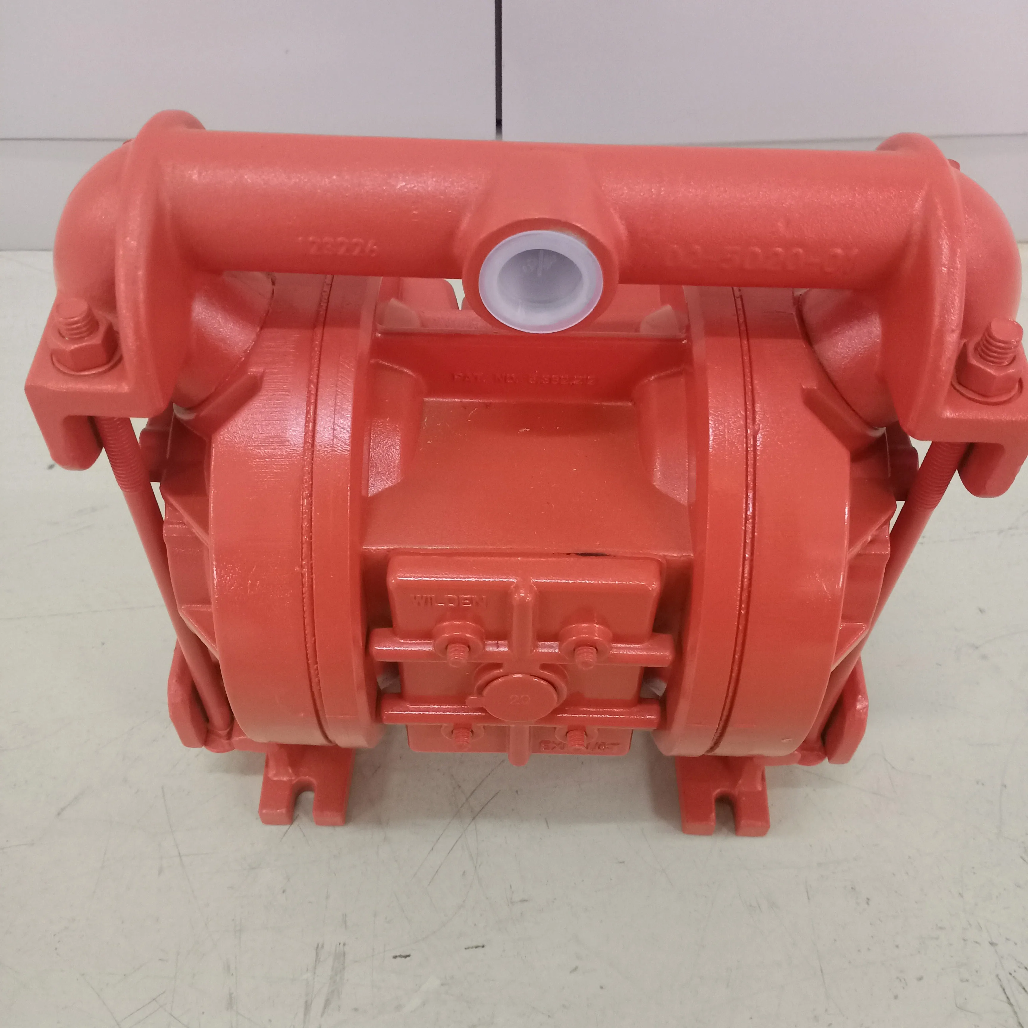 Aluminum Air Operated Double Diaphragm Pump 1 Inch Pneumatic Diaphragm Pump TZ2 Pump with Rubber Diaphragm manufacture