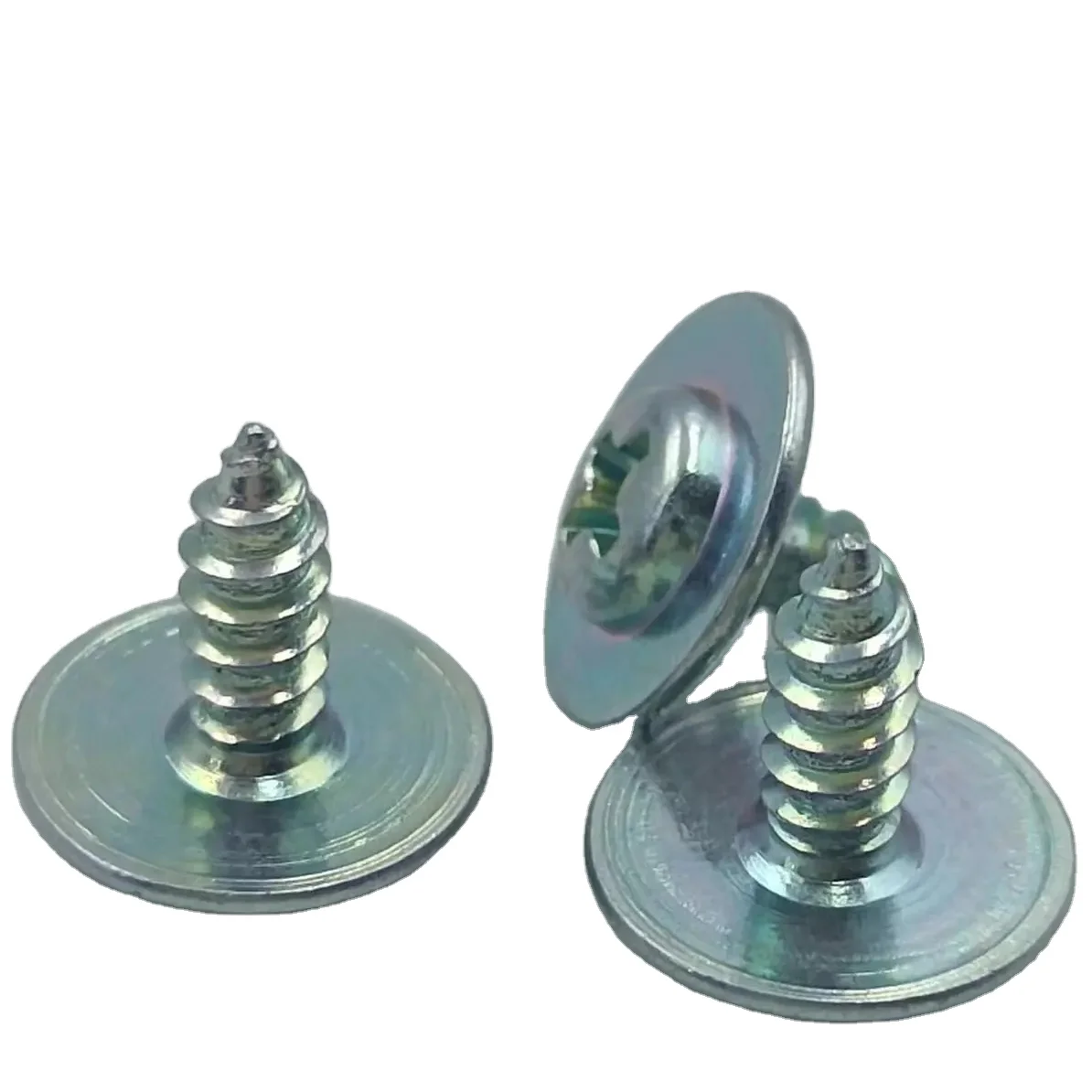 Non-standard self-tapping screw pan head with cushion Galvanized carbon steel pointy tail screw manufacturers