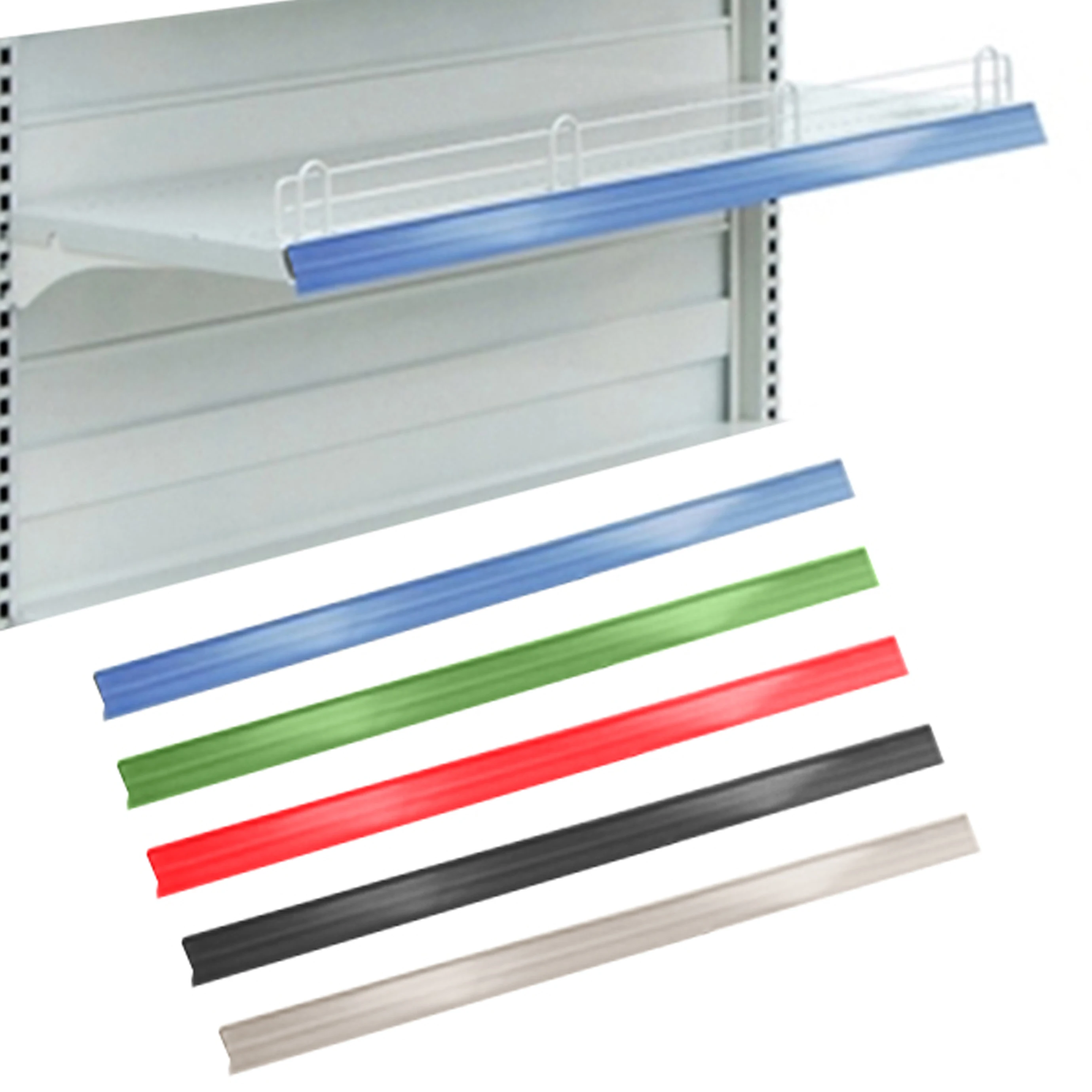 Shelf Label Holder Data Strip for Supermarket Freezer