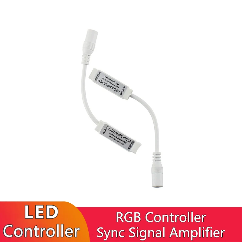 Amplificateur De Signal RGB LED 144W 12V / 288W 24V - 12A - Pour Bandeaux LED Couleur - 11