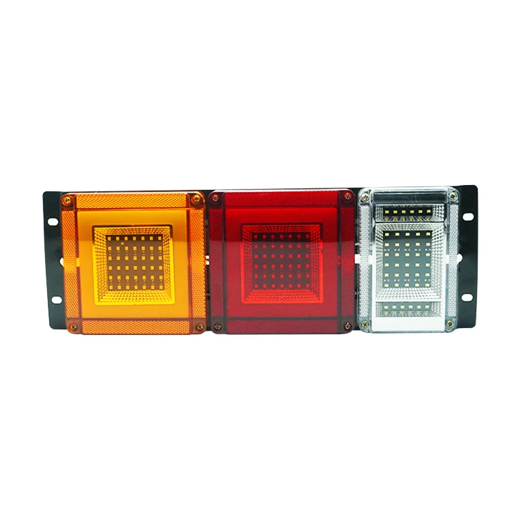 Led Truck Tail Light Rear Lamps Led Lights Stoplight Trailler Lamps Amber  5
