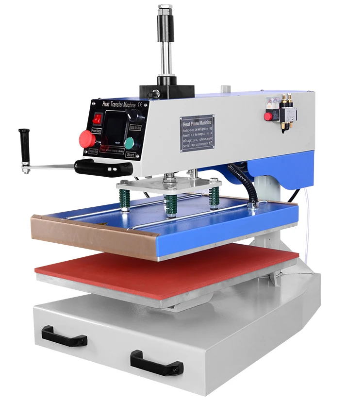 38*38cm Swing Away High Pressure Heat Transfer Heat Press Machine for T-Shirt Sublimation Printing supplier