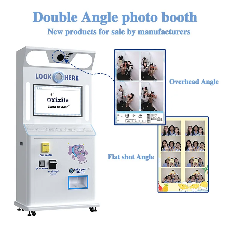 Coin Operated Photo Printing Machine Photo Booth Thailand France Italy Shipping Photo Booth