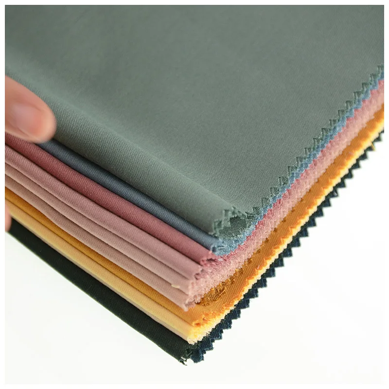 High Quality Polyester Rayon/viscose Blend Suiting Fabric for Men Garment