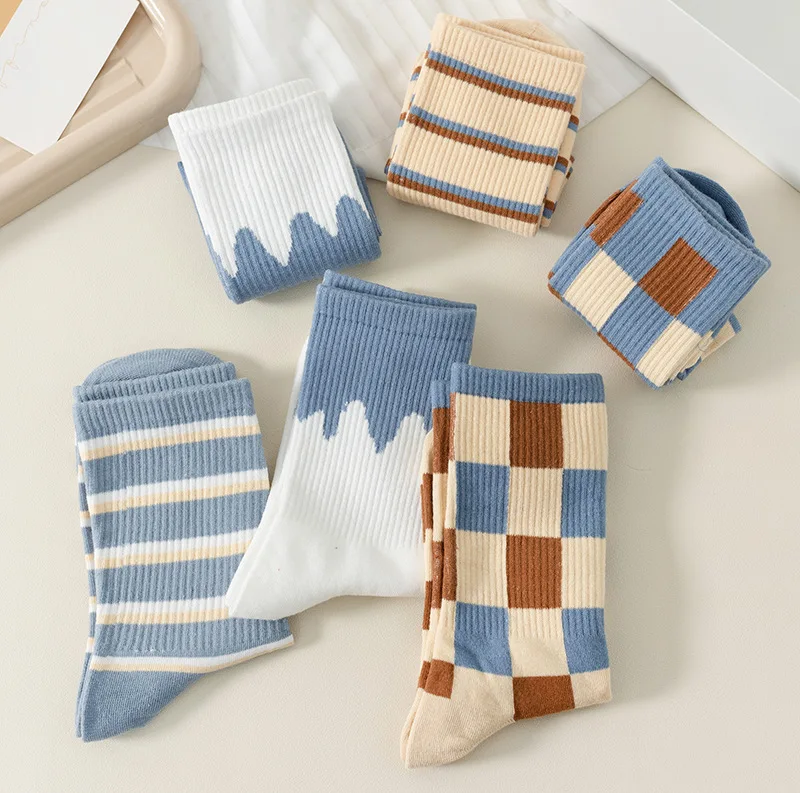 Calzini da donna traspiranti, morbidi e di alta qualità, con logo personalizzato, nuovi di zecca_voghion.com