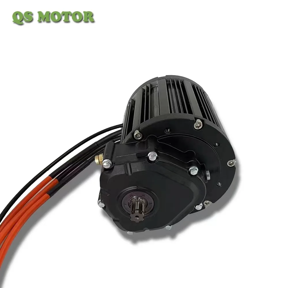 Qs138 4000w 90h V3 With Internal Gear Mid Drive Motor With Fardriver