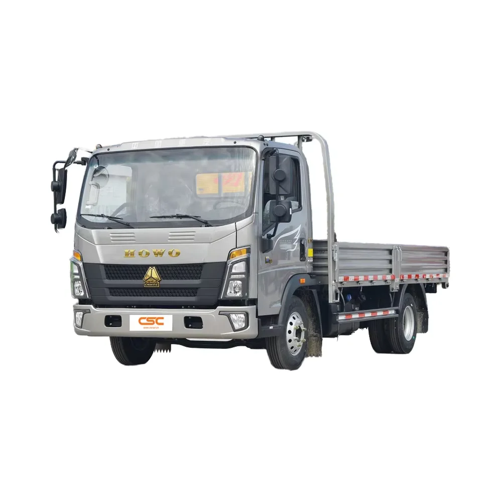 NEW Sinotruk HOWO HANJIANG 4x2 Euro 6 Diesel Left Hand Drive Small Mini Light Truck 140 HP 4.15m Single Fence China Cargo