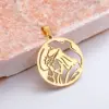 Single pendant (gold)