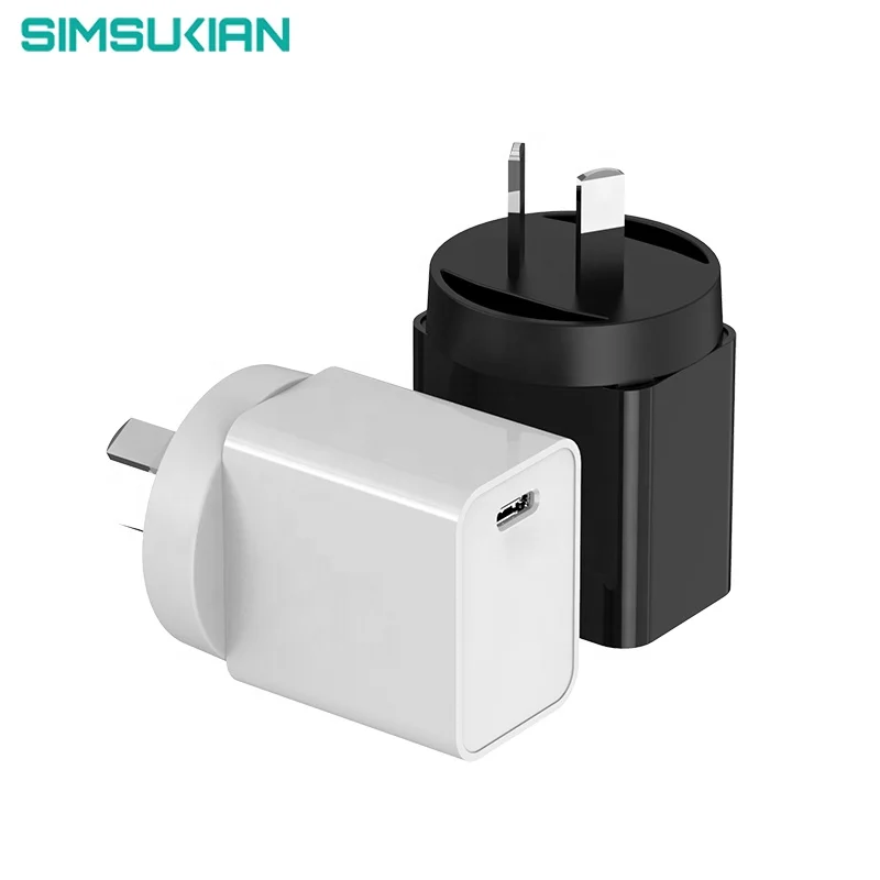Pd Charger Adaptor Australia 20 Watt Plug Wall Pd Quick Charger 20w  Usb c Power Adaptor Au