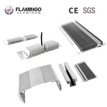 Customized Aluminum Heat Sink Extrusion Aluminum Alloy Profile High-power Heat Sink