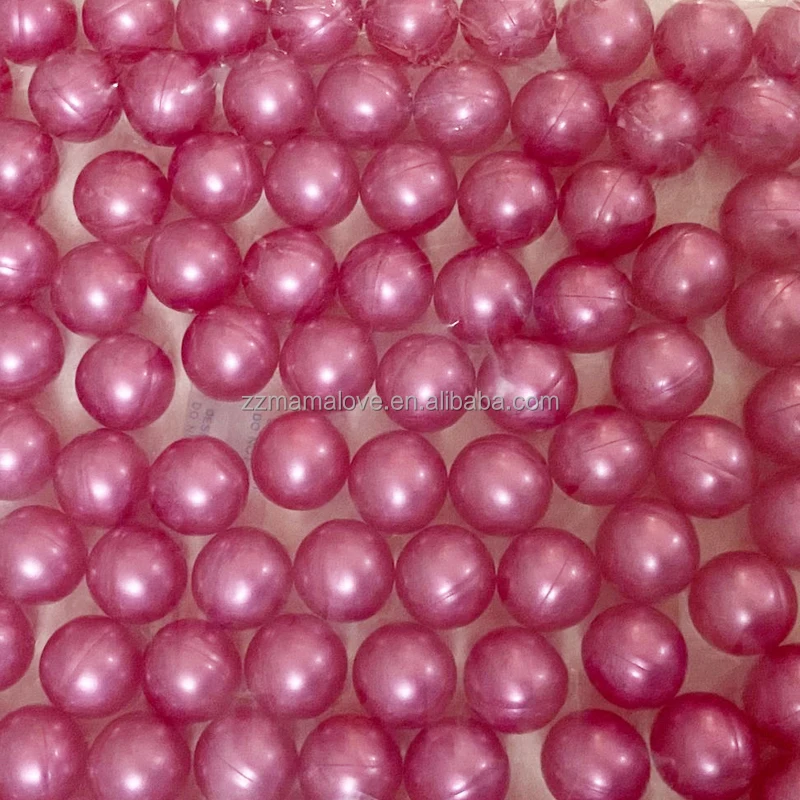 Wholesale 3.9g Pink Pearl Roundshaped Bath Oil Bath Beads Raspberry