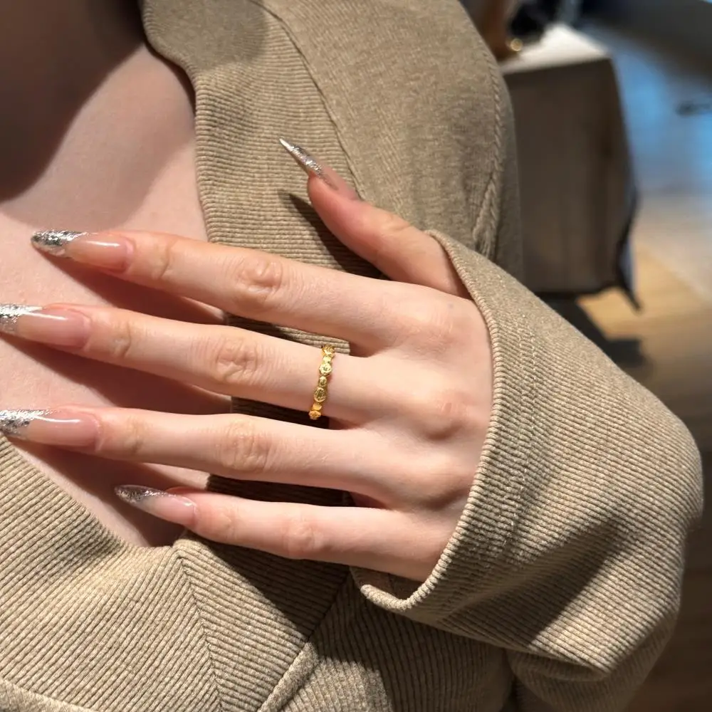 KAKODIY New Trend High Quality Jewelry 925 Sterling Silver Plated Gold Designer Ring detail 2