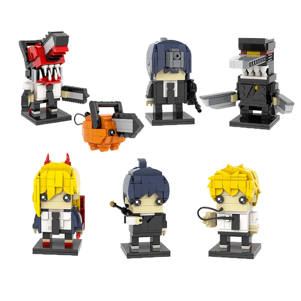 Anime Chainsaw Man Mini Building Blocks Action Figure for Kids Toy - China  Building Blocks and Min Figure price