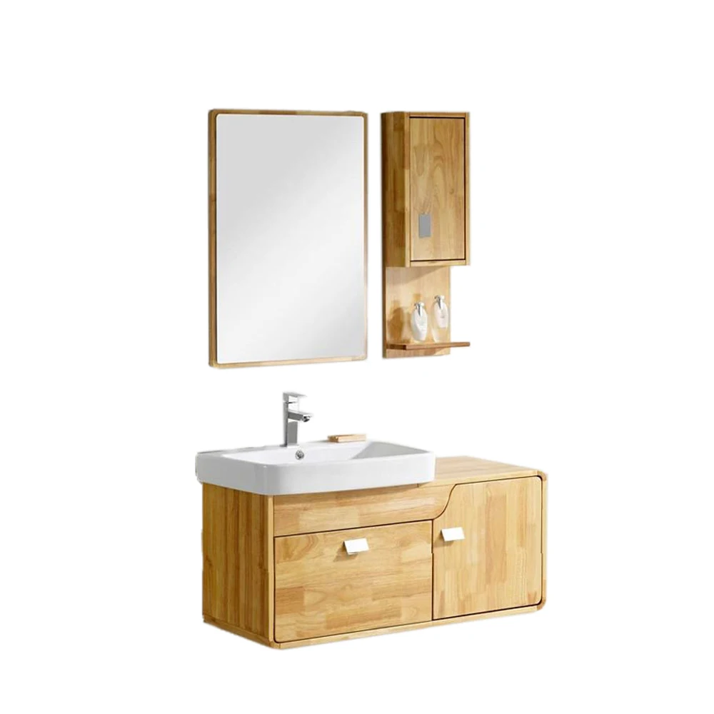 Простой дизайн санитарная мебель для ванной комнаты современный настенный столик от