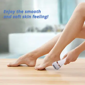 IWEEL Callus Remover for Feet, Rechareable Foot Scrubber Electric Foot File  Pedicure Tools for Feet Electonic Callus Shaver Waterproof Pedicure kit