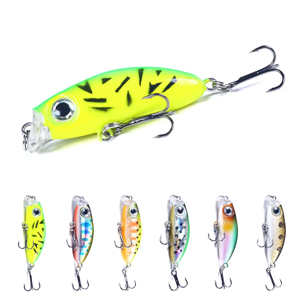 Wholesale Sea Fishing Deep Diving Minnow Lure Strong Hooks Trout