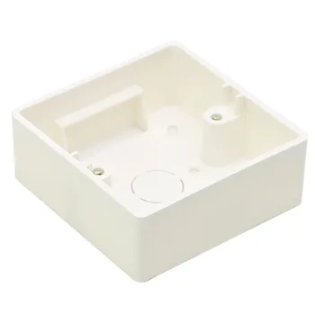 External Switch Socket Accessories Mounting Box for 86mm* 86mm Standard Switch and Socket Mounting Box for Any Wall Location