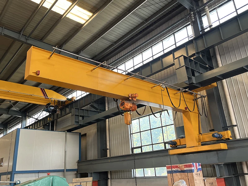 Cantilever Swing Arm Pillar Jib Crane Fully Electric Cantilever Crane ...