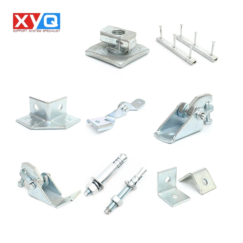 2 Hole Z Shape Fixing Galvanised "Z" Bracket Angle Connector Bracket Strut Channel Corner Angle