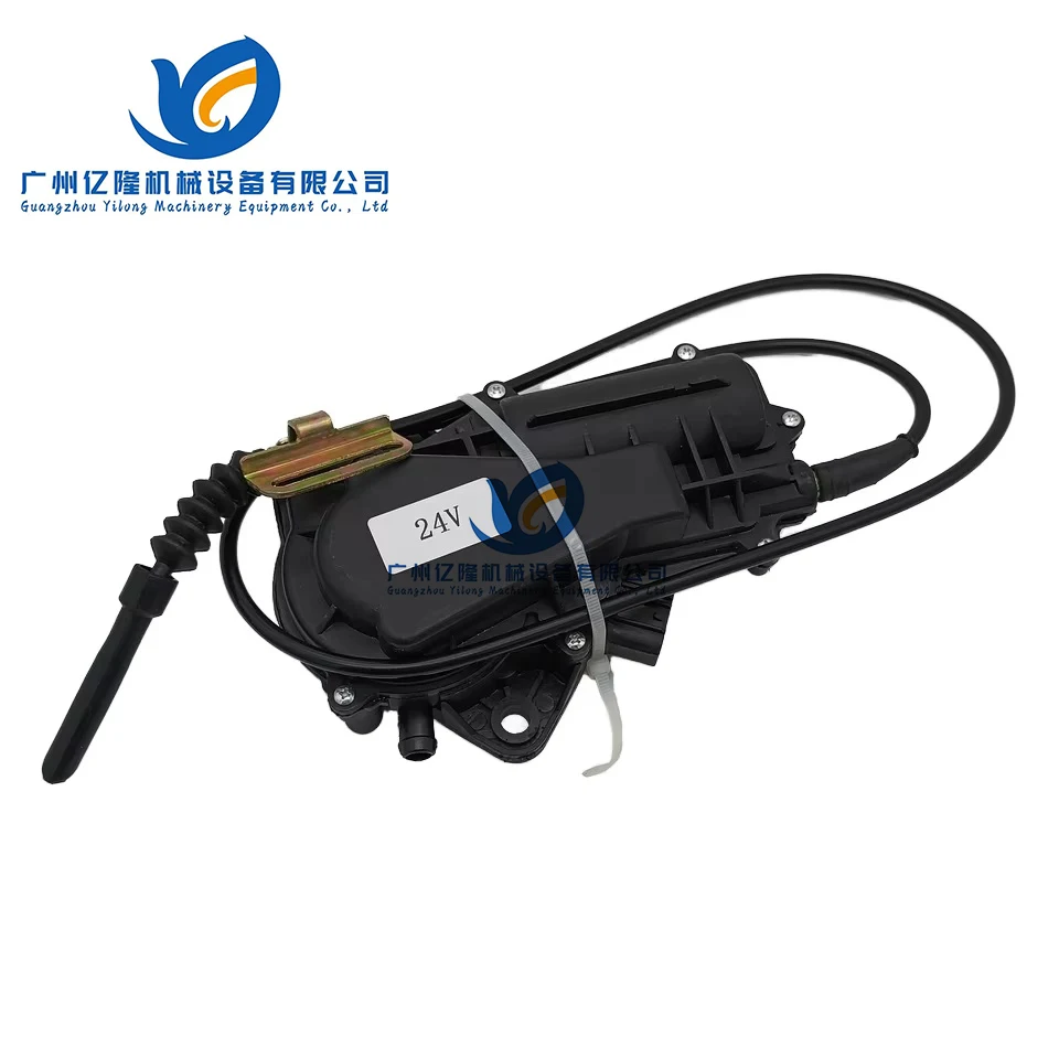 Machinery Parts 24V Engine MA6414 Stop Motor 2523-9016  Fuel Shut Off Solenoid Solenoid Motor for Daewoo Excavator DH225