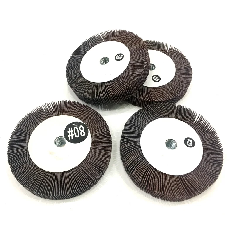 High Quality  M14 Flap Wheel with KX309 Material Aluminium Oxide M14 Polishing Wheel